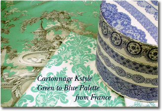 2008/Green to Blue Palette from France